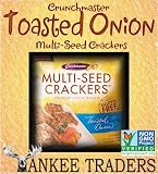 Toasted Onion Multi-seed Crackers - 2 / 4.5 Oz Bags