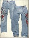 Affliction Twisted Denim Vintage Boot Cut Men's Jeans in Light Calcified Wash