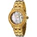 Invicta Women's 0268 II Collection Diamond Accented 18k Gold-Plated Watch