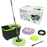LINKYO Spin Mop and Bucket - Original Floor Cleaning System