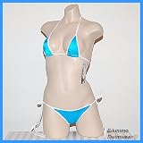 Butterfly Cheekhugger Bikini (Ocean Blue) Micro
