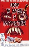 Vintage Science Fiction Horror Movie Poster How To Make A Monster