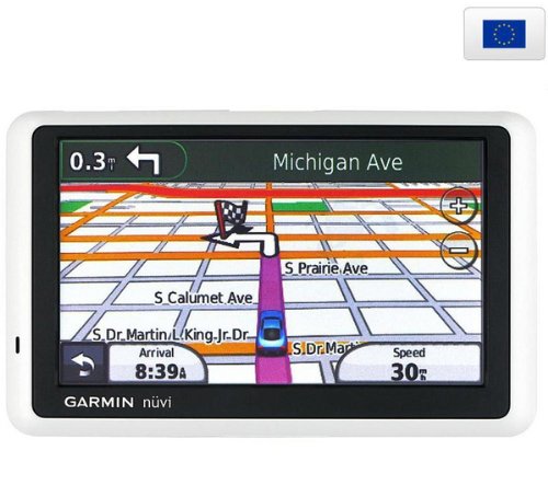 GPS nuvi 1340 Europa + Radarwarner INFORAD K1 Deluxe + Halbfestes Etui GPSP2 - Schwarz