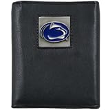 Penn State Nittany Lions Black Tri-fold Leather Executive Wallet