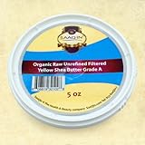 Authentic Organic Yellow Shea Butter FILTERED & CREAMY 5 Oz - The Highest Quality Butter