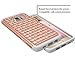 Galaxy S6 Edge Plus Case, Style4U Studded Rhinestone Crystal Bling Hybrid Armor Case Cover for Samsung Galaxy S6 Edge Plus / S6 Edge + with 1 Style4U Stylus [Rose Gold/Grey]