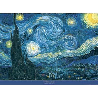 Vincent Van Gogh (The Starry Night, Huge) Art Poster Print - 40x60