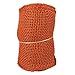 Orange Burlap Craft Ribbon Roll 5.5 in X 15 Ft