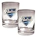 San Diego Padres 2-Piece Rocks Glass Set (Primary Logo)