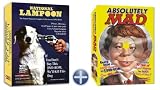National Lampoon Magazine and Mad Magazine Complete Collectors Comic Books Collection Bundle both on DVD