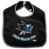 NHL McArthur San Jose Sharks Infant Little Fan Bib - Black