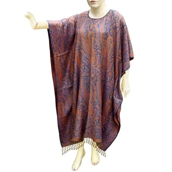 Maternity Long Wear Dress Cotton Kaftan Paisley Design Caftans