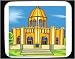 Decorated Mouse Pad with Australia, magnificent, dome, cupola, grandeur, plants, arch...