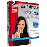 Bitdefender Antivirus pour Mac et PC (2 postes, 2 ans)par Bitdefender