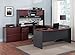 Ameriwood Home Pursuit Bridge Table, Cherry