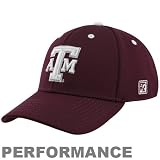 The Game Texas A&M Aggies Maroon Gametek Performance Fitted Hat