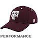 The Game Texas A&M Aggies Maroon Gametek Performance Fitted Hat