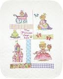 BABY HUGS BABY PRINCESS QUILT STAMPED CROSS STITCH KIT-34X43