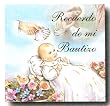 100 Baptismal Mini Remembrances Cards in Spanish - 1.5" x 2.5"