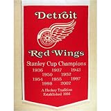 Winning Streak Detroit Red Wings Dynasty Banner