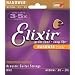 Elixir Strings Acoustic Phosphor Bronze Strings NANOWEB Coating, 6-String, Medium