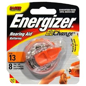 ENERGIZER AC-13EZ8 Ez Change Hearing Aid Batteries