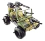 GI Joe vs. Cobra: Forest Fox with Frostbite BTR Built to Rule! Action Building Set, 45 Pieces, 6504, Compatible with other Leading Building Systems