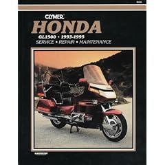 Honda GL1500 Goldwing 1993-1995: Clymer Workshop Manual