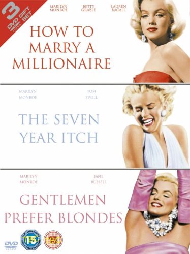CD-Charts  DVD : How To Marry A Millionaire / Seven Year Itch / Gentlemen Prefer Blondes