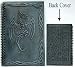 Blank Black Book Celtic Dragon Journal