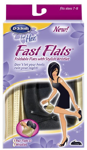 Dr. Scholl's Fast Flats, Size 7/8