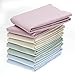 Medline MDTFS5P04BLU T180 Solid Color Flat Sheets, Blue (Case of 24)