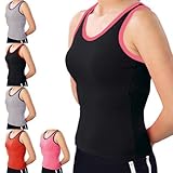Pizzazz Toddler Girls Black Red Racerback Top Dance Cheer 2T-4T Piz