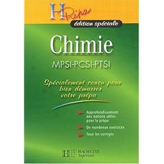 Chimie MPSI-PCSI-PTSI