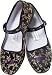Black Brocade Silk Mary Jane Chinese Shoes