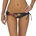 Xhilaration&reg; Juniors Skull, Rose Butterfly Bikini Bottom - Black/Red/Orange