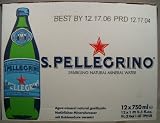 S. Pellegrino Sparkling Natural Mineral Water 750ml