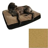 Big Shrimpy Original Dog Bed Replacement Cover in Camel (Camel, Medium (29 x 35))
