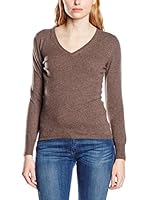 Piacenza cashmere Jersey (Marrón)