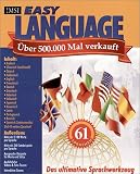 Easy Language, 61 Sprachen, 1 CD-ROM Arabisch, Chinesisch (traditionell), Kreolisch (Haiti), D&auml;nisch, Holl&auml;ndisch, Englisch, Franz&ouml;sisch, Deutsch, Griechisch, Hebr&auml;isch, Italienisch, Japanisch, Koreanisch, Latein,  Portugiesisch, Russisch, - Dtp Entertainment