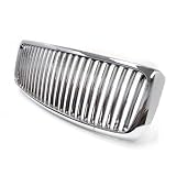 02-05 Dodge Ram 1500 03-05 2500 3500 Front Vertical Sport Grille Grill Kit Chrome by AutoGrimmig