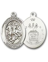 Sterling Silver St. George Medal