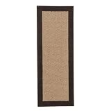 Border Tufted Rug - Tan/ Black (21x60 Runner)