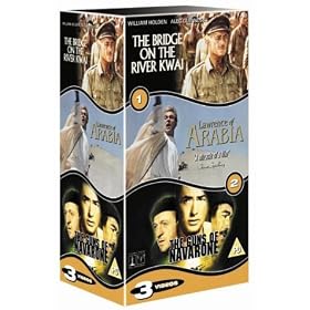 Bridge on the River Kwai/Lawrence of Arabia/Guns of Navarone [VHS]