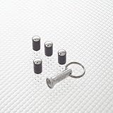 Richbrook Anti-Theft Wheel Valve Dust Caps - Black