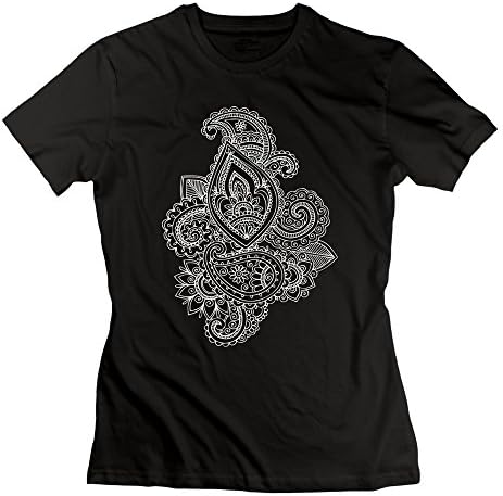 White Print Mysterious Decorative Design Women's T-Shirt