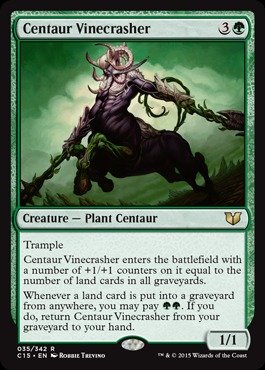 Magic: the Gathering - Centaur Vinecrasher (035/342) - Commander 2015