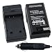 Compact Battery Charger Set for Kodak KLIC-7004 / Fuji NP-50 / Pentax DL-I68