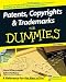 Books : Patents, Copyrights & Trademarks For Dummies [Paperback]