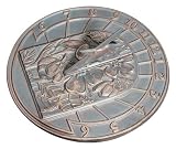 Verdigris Hummingbird Sundial